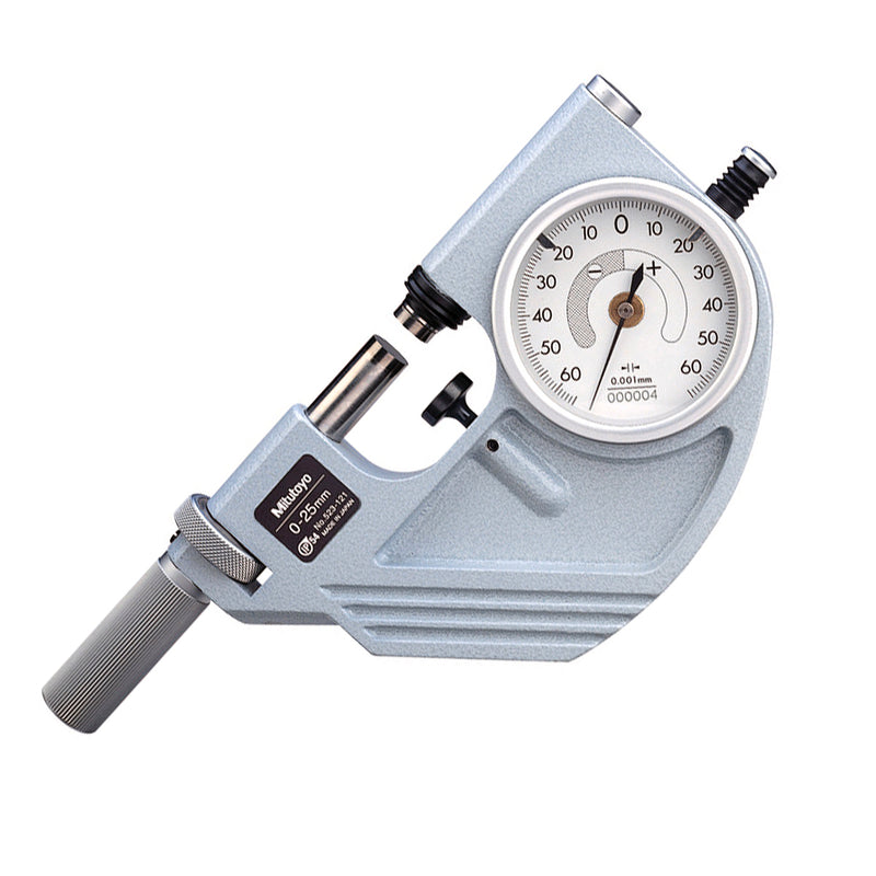 Panme Mitutoyo Series 523 - Dial Snap Micrometers | Panme đo nhanh với đồng hồ chỉ thị, dùng trên giá đỡ