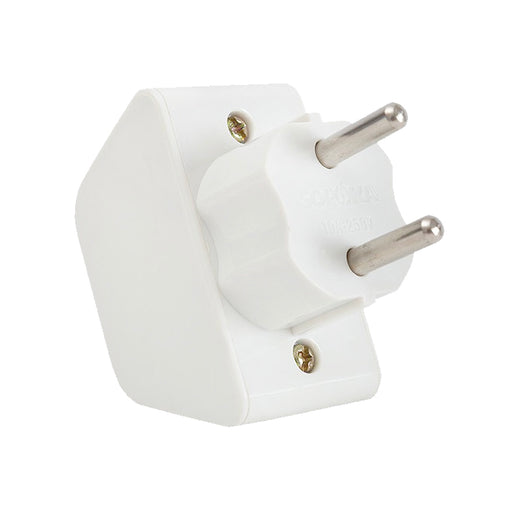 Đầu chia phích cắm SOPOKA P12 3 cổng trắng, đế cao, chống cháy, tiếp điểm đồng, mở rộng nguồn điện linh hoạt