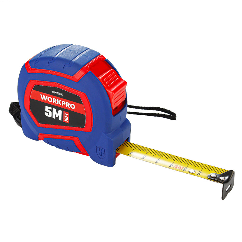 Thước kép thép phủ nylon, số đo hệ met và inch, vỏ chống sốc loại tốt Workpro