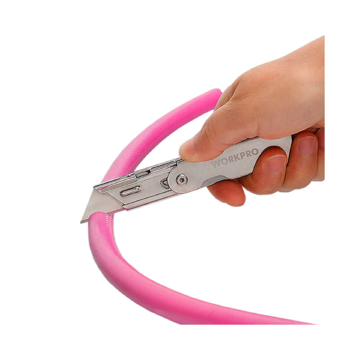 Dao gấp đa năng bằng thép không gỉ Workpro WP211001