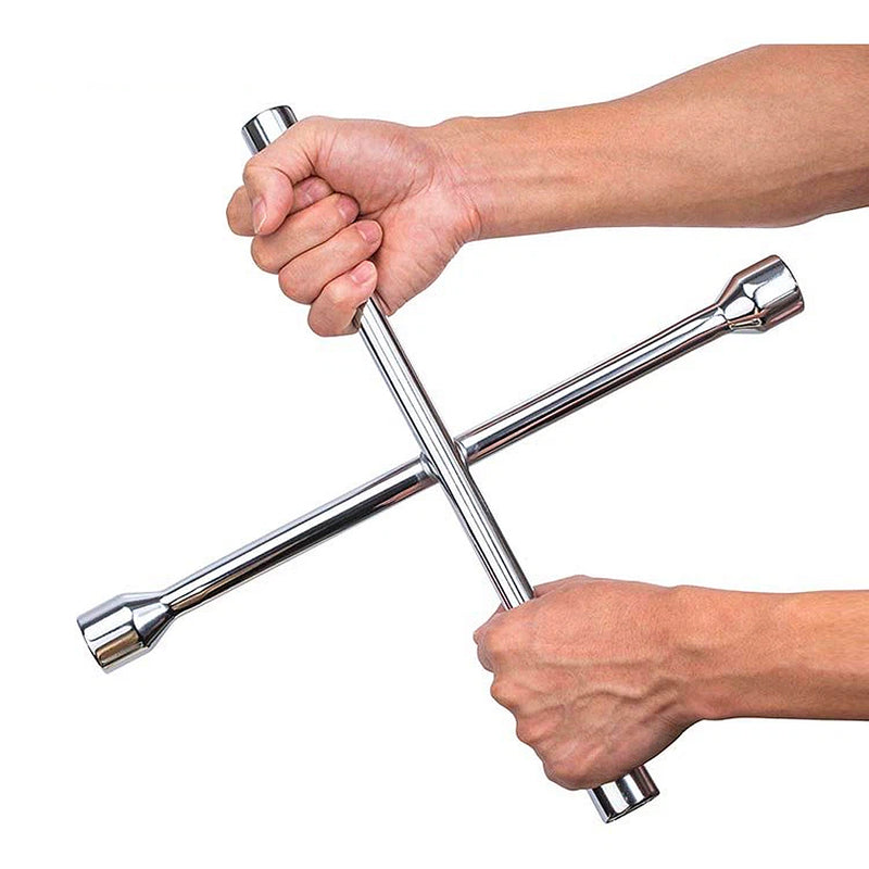 Cần siết bu lông chữ thập Workpro, thép CR-V mạ chrome bóng gồm hệ inch và met