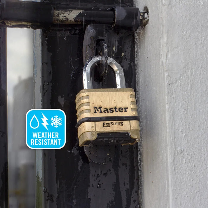 Ổ khóa số Master Lock 1175D cao cấp , thân khóa bằng đồng thau nguyên khối chất lượng cao, 4 cọc số