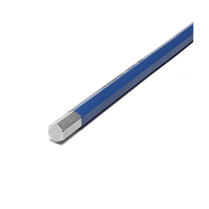Bộ 9 cây lục giác đầu thẳng kiểu chữ L, loại dài, hệ mét, thép CR-V mạ chống gỉ, phủ bột. chống trượt Workpro WP222015