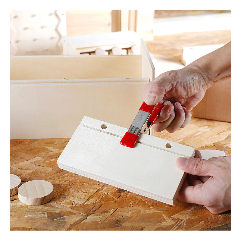 Kẹp lò xo bằng thép mạ niken, đầu bọc nhựa PVC Workpro (Steel Spring Clamp)