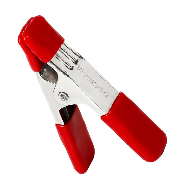 Kẹp lò xo bằng thép mạ niken, đầu bọc nhựa PVC Workpro (Steel Spring Clamp)