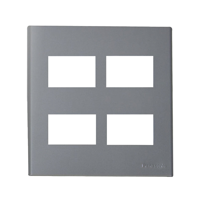 Mặt công tắc dùng cho 4 thiết bị series Panasonic WEV68040