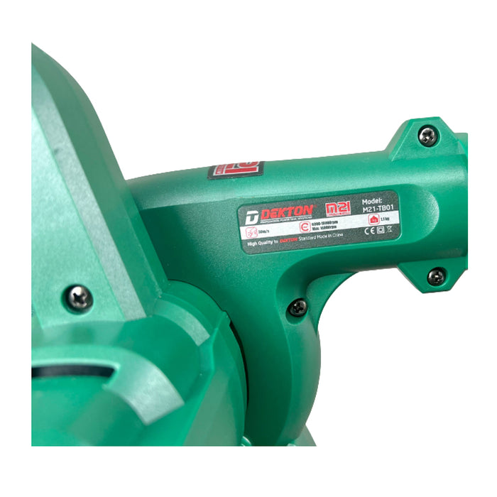 Máy thổi và hút bụi Dekton M21-TB01 dùng pin 21V, tốc độ tối đa 18000 rpm