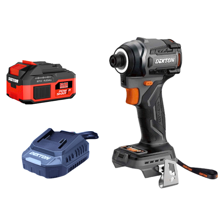 Máy vặn vít Dekton M21-CV250PRO dùng pin 21V, lực siết 250Nm