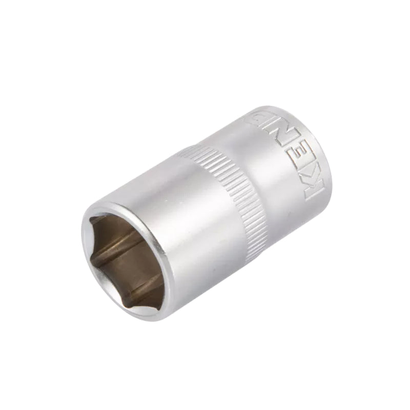 Đầu tuýp 6 cạnh 1/2 inch Kendo, loại thân dài, kích thước từ 8mm - 32mm, vật liệu thép Cr-V