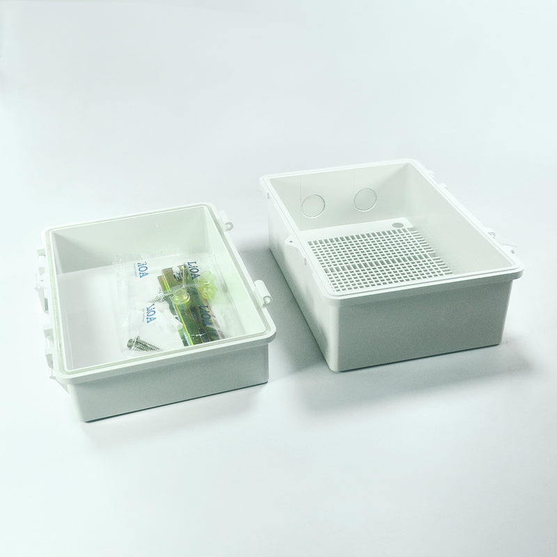 Hộp nổi kỹ thuật kín nước bằng vật liệu chống cháy LIOA, phù hợp làm tủ điện nhỏ lắp đặt trong nhà và ngoài trời