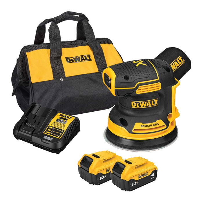 Máy chà nhám quỹ đạo tròn Dewalt DCW210 dùng Pin 20VMax, đường kính đế nhám 125mm