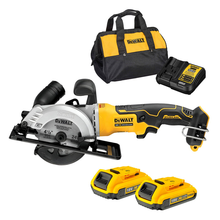 Máy cắt bê tông Dewalt DCS571 dùng Pin 20V, đường kính đĩa 115mm