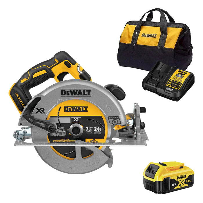 Máy cưa đĩa Dewalt DCS570 dùng Pin 18V, đường kính đĩa 184mm