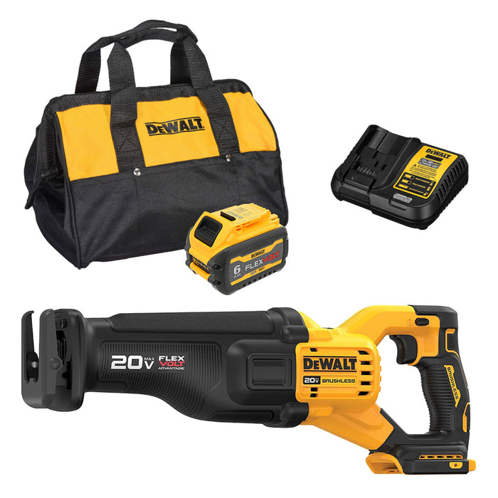 Máy cưa kiếm Dewalt DCS386 động cơ không chổi than, dùng Pin FLEXVOLT 20V/60V