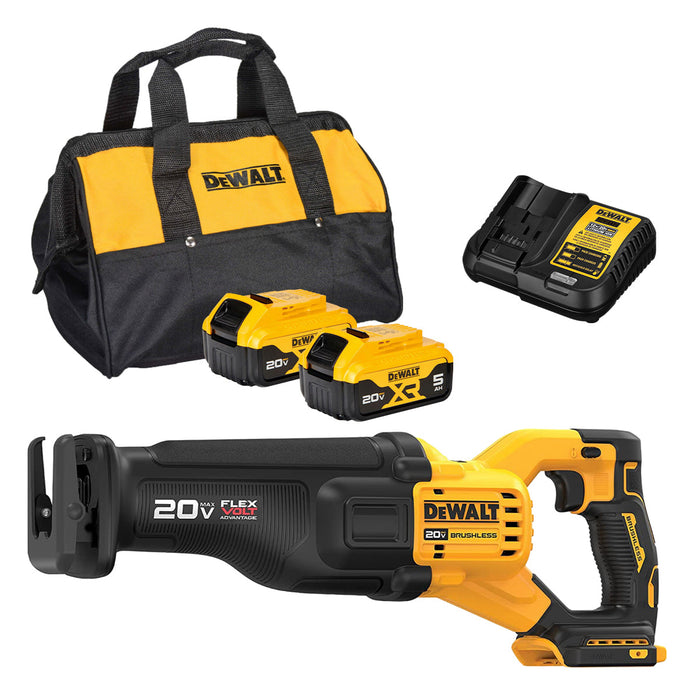 Máy cưa kiếm Dewalt DCS386 động cơ không chổi than, dùng Pin FLEXVOLT 20V/60V