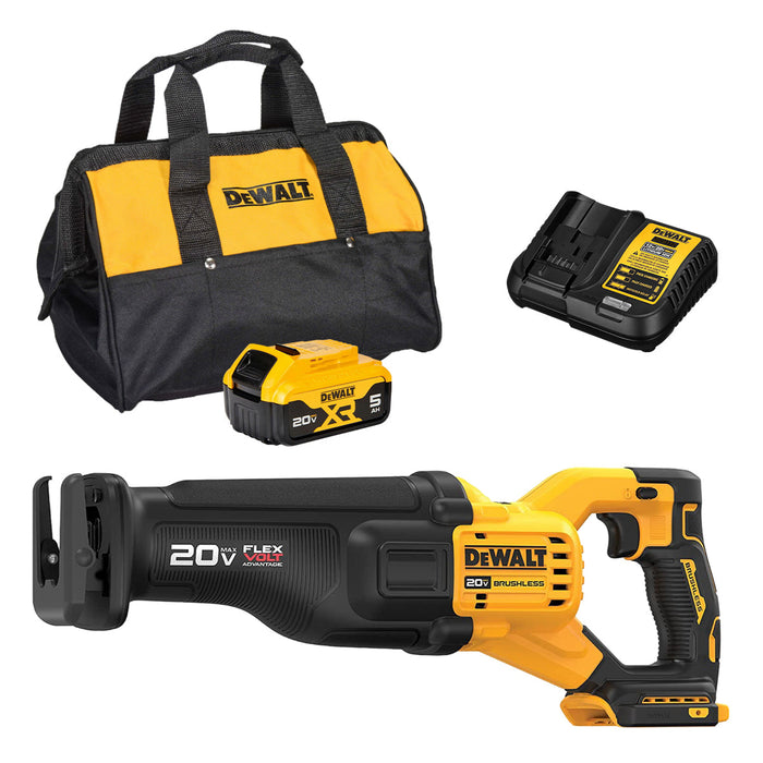 Máy cưa kiếm Dewalt DCS386 động cơ không chổi than, dùng Pin FLEXVOLT 20V/60V