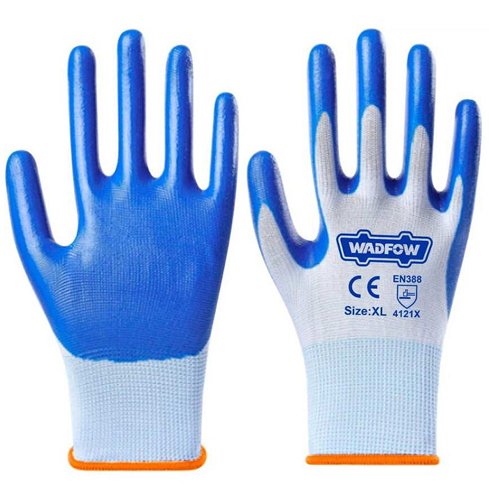 Găng tay bảo hộ phủ Nitri size XL Wadfow WGV2801