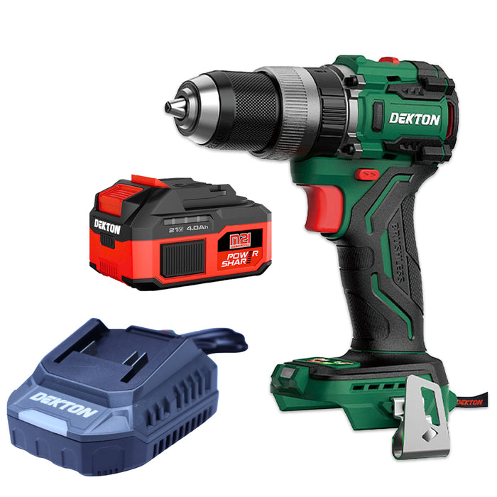 Máy khoan động lực dùng pin 21V Dekton M21-KB1368PRO, lực siết 68Nm, đầu cặp 10mm