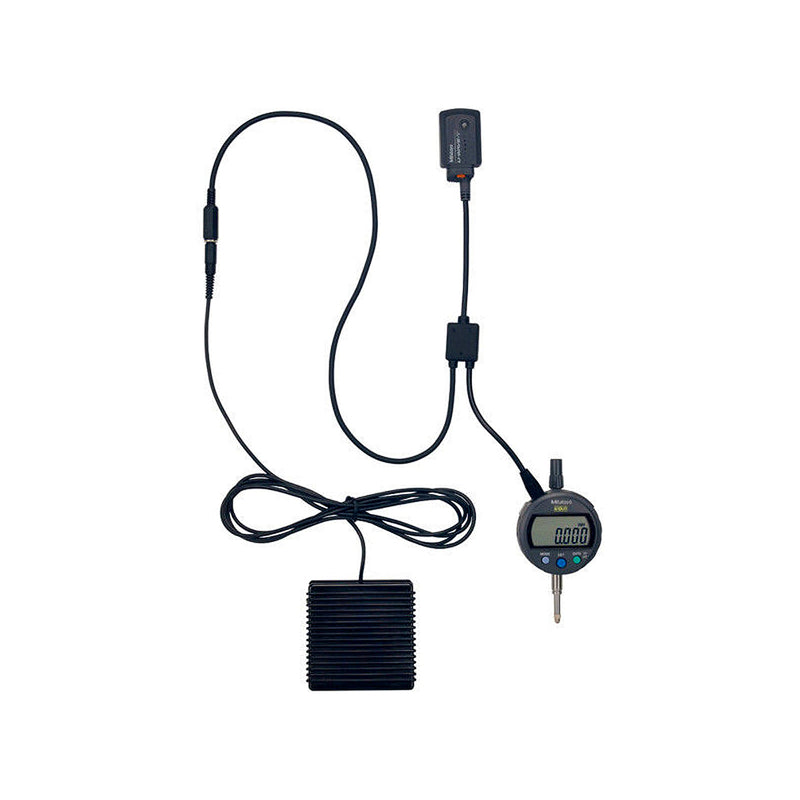 Phụ kiện cáp tín hiệu Mitutoyo 02AZE140A, đầu nối Type A, kết nối U-WAVE-T dùng công tắc bàn đạp