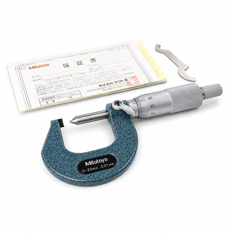 Panme Mitutoyo Series 112 - Crimp Height Micrometers | Đo độ dày đầu Cosse | Dòng tiêu chuẩn