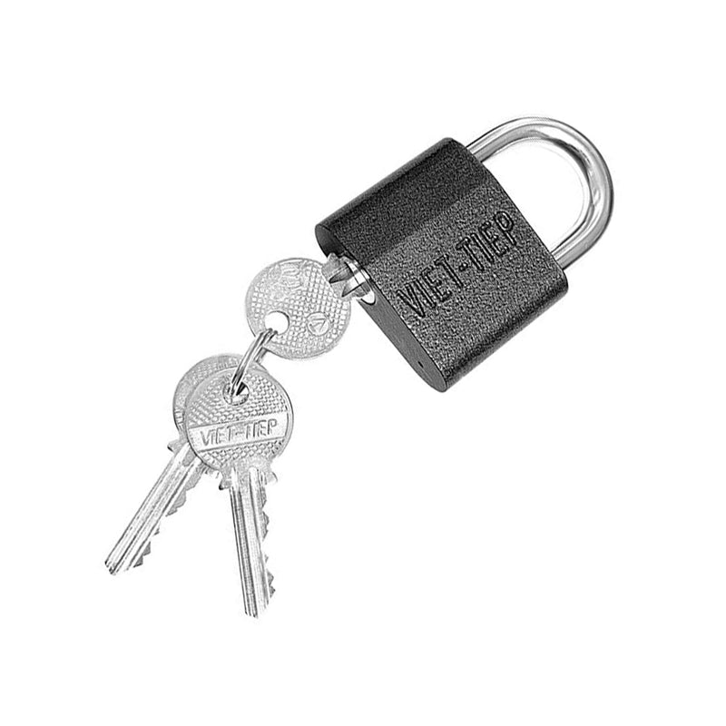 Ổ khóa treo gang ép vĩ nhựa Việt tiệp