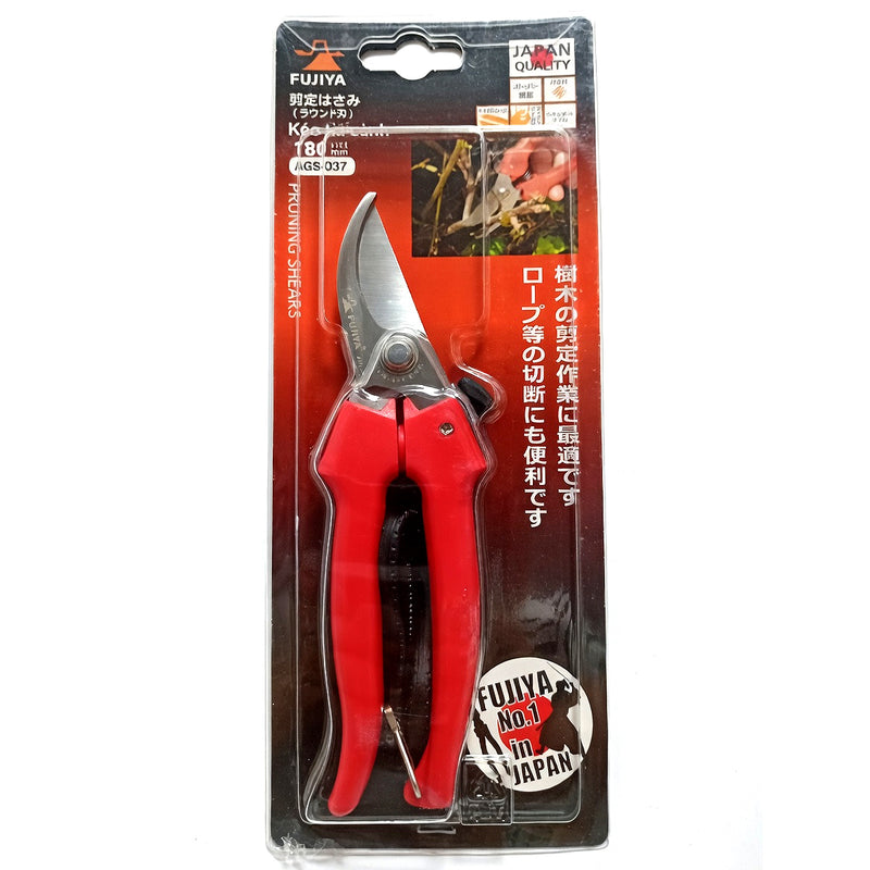 Kéo cắt cành lưỡi Inox Fujiya AGS-037 chiều dài 180mm