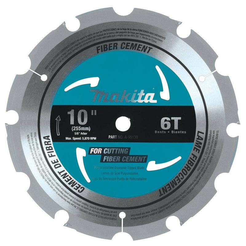 Lưỡi cưa PCD chuyên dụng cắt tấm xi măng sợi Makita A-95124 đường kính từ 185mm - 305mm