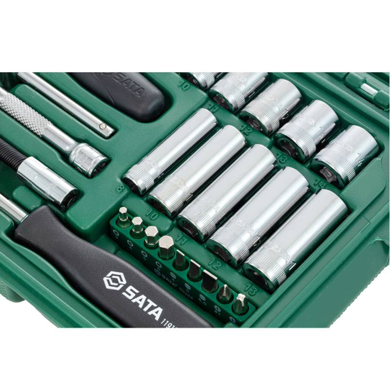 36件6.3MM系列套筒组套 SATA 09001