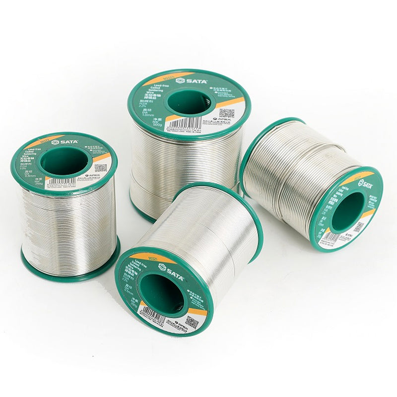 Cuộn thiếc hàn không chì SATA các loại, chất lượng cao cho điện tử