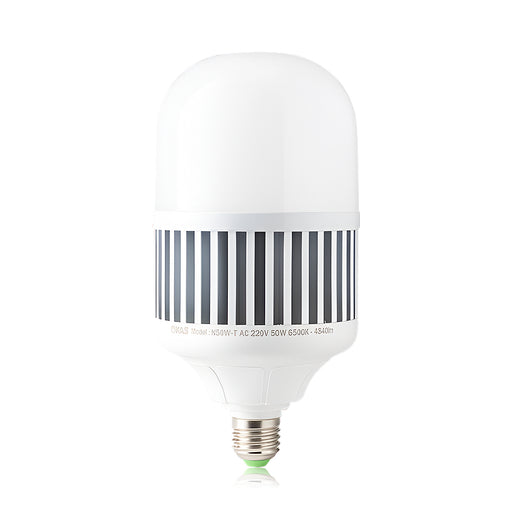 Bóng LED Tròn SOPOKA Mã N công suất cao, thân nhôm đúc, chống nước, siêu sáng, tản nhiệt tốt, đuôi E27, dùng cho nhà xưởng, sân vườn