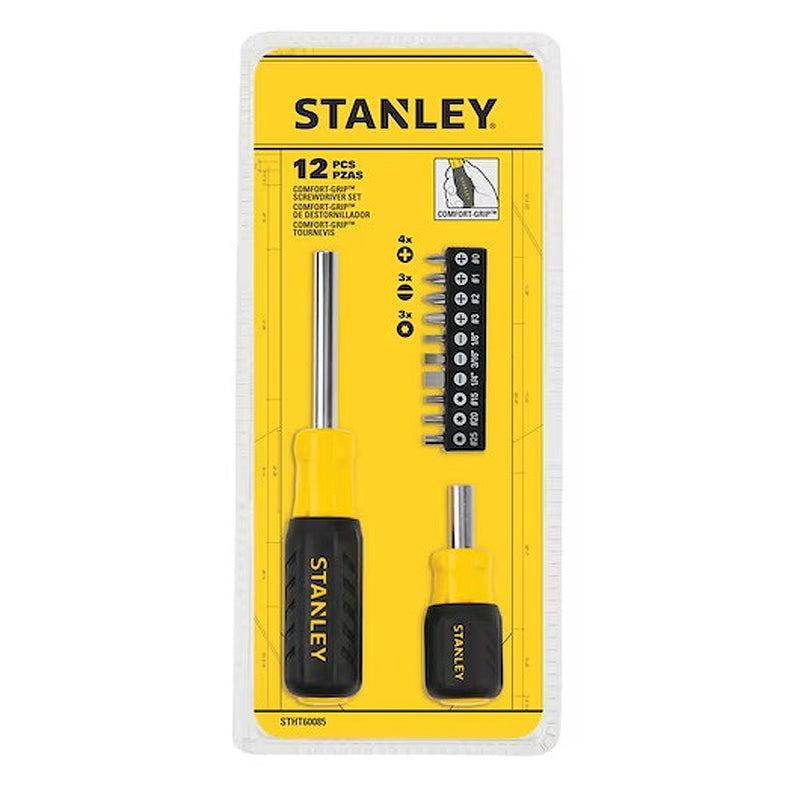 Bộ tua vít đa năng, 12 chi tiết Stanley STHT60085-8