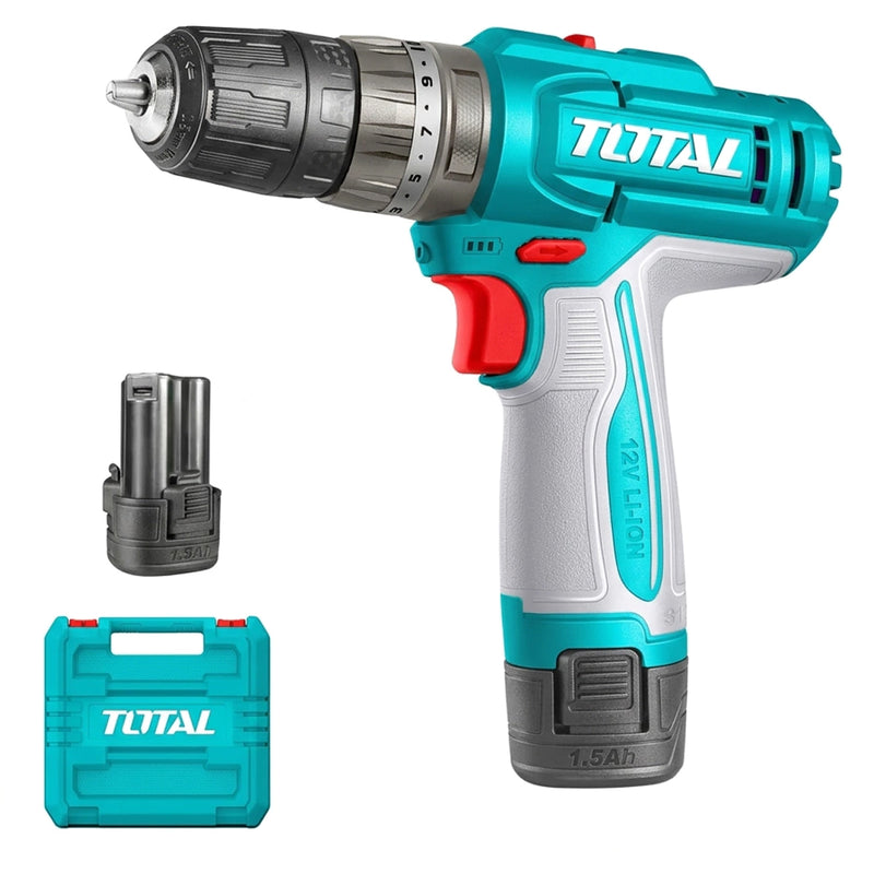 Máy khoan búa Total TIDLI12206 dùng Pin 12V, đầu kẹp 10mm