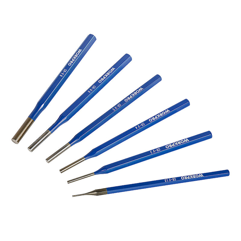 Bộ 6 mũi đục sắt Workpro WP201304