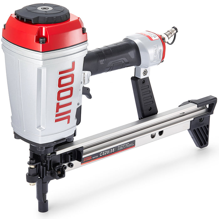 Máy bắn đinh vỉ bê tông dùng khí nén JITOOL CS26/38, kích thước đinh 12mm - 38mm