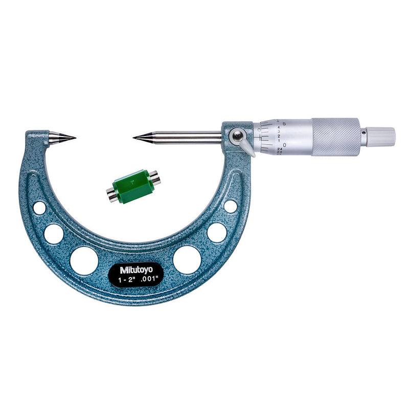 Panme Mitutoyo Series 112 - Point Micrometers, đầu đo nhọn