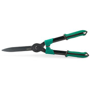 Kéo cắt tỉa hàng rào SATA 23108 lưỡi thép chuyên dụng, cán sắt chịu lực, thiết kế giảm rung tiện lợi.