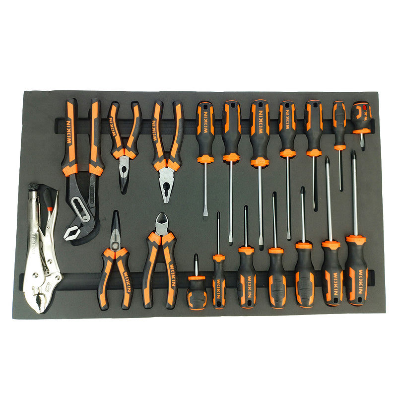 Bộ 4 khay dụng cụ 171 chi tiết Workin 171 CSPS WKHT7617BV1