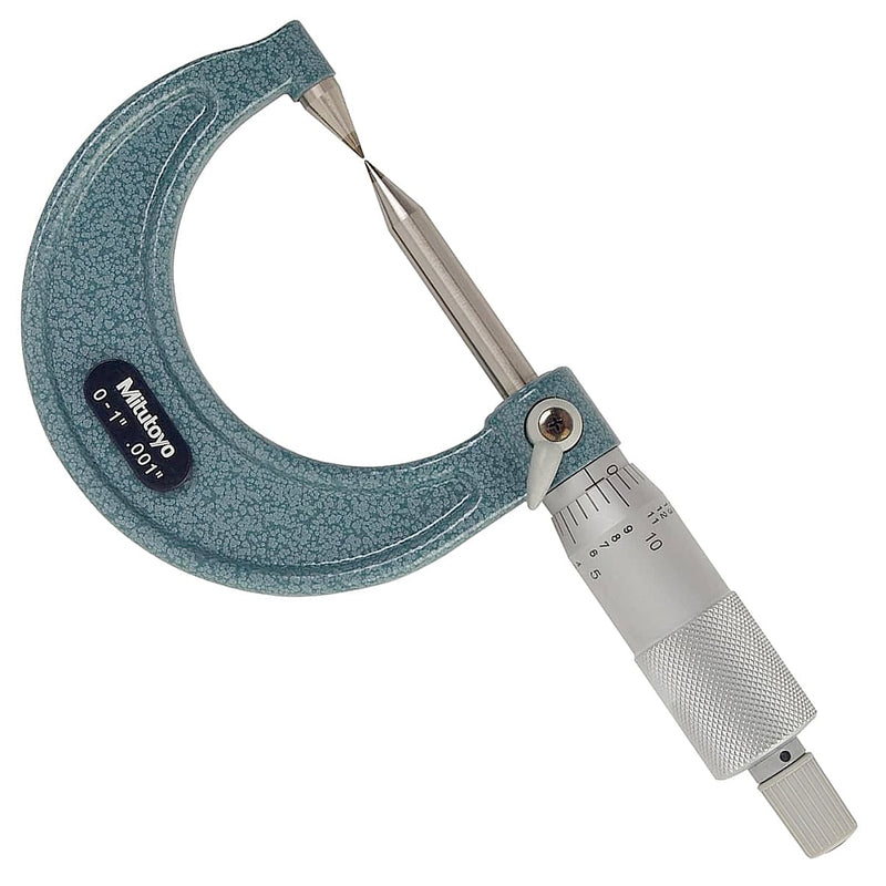 Panme Mitutoyo Series 112 - Point Micrometers, đầu đo nhọn