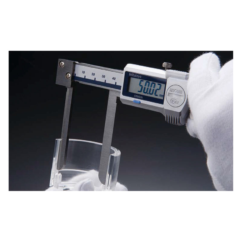 Thước kẹp điện tử Mitutoyo Series 573, ABSOLUTE Digimatic Inside Caliper - Knife-edge, Chuyên đo lòng trong, hàm kẹp lưỡi dao mảnh