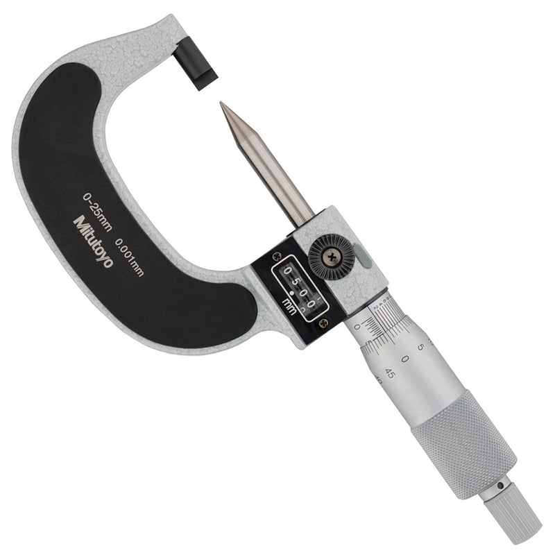 Panme Mitutoyo Series 142 - Crimp Height Micrometers | Đo độ dày đầu Cosse | Có bộ đếm số cơ
