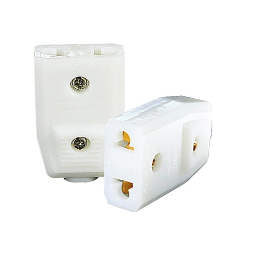 Phích nối âm SOPOKA P5T màu trắng, ổ cắm kéo dài siêu bền, tiếp điểm đồng nguyên chất, chống vỡ, tiện lợi cho thợ điện và gia đình.
