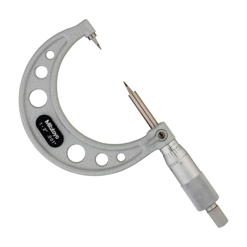 Panme Mitutoyo Series 112 - Point Micrometers, đầu đo nhọn