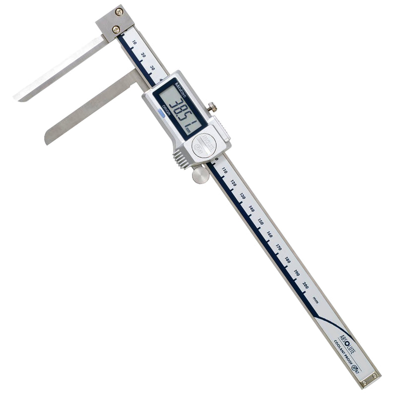 Thước kẹp điện tử Mitutoyo Series 573, ABSOLUTE Digimatic Inside Caliper - Knife-edge, Chuyên đo lòng trong, hàm kẹp lưỡi dao mảnh