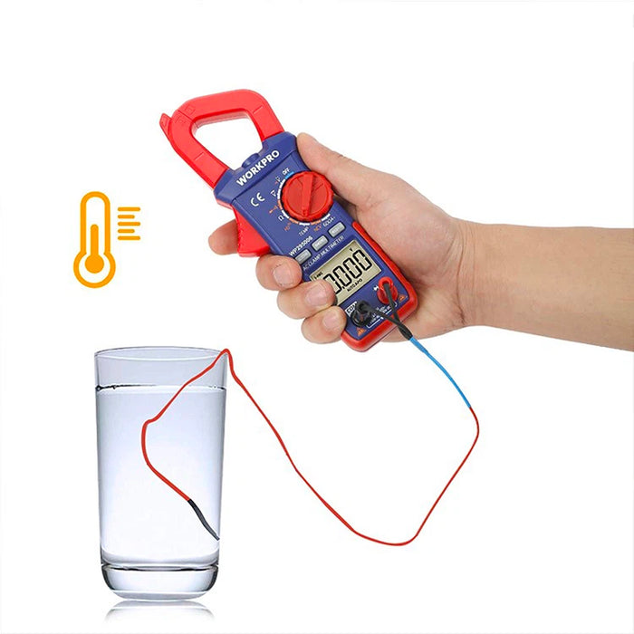 Đồng hồ ampe kìm kết hợp đo điện vạn năng multimeter Workpro WP295006