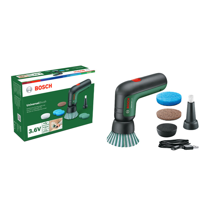 Máy cọ rửa vệ sinh đa năng dùng pin 3.6V Bosch Universal Brush, mã số 06033E0050