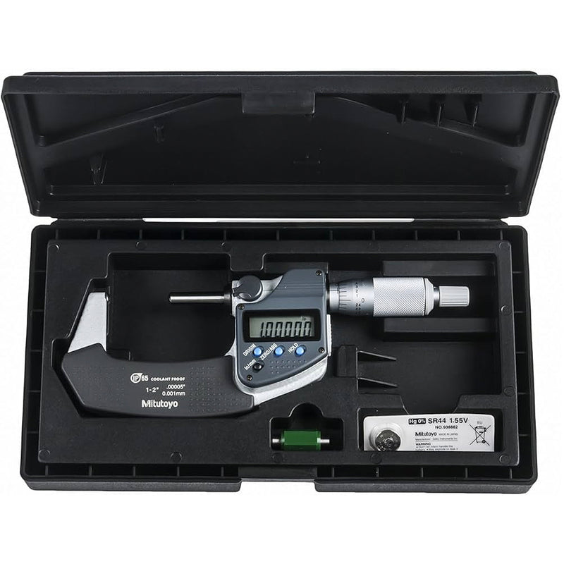 Panme điện tử Mitutoyo Series 395 - Tube Micrometers, Đo độ thành ống và bề mặt cong. Tiếp điểm đo cong-cong