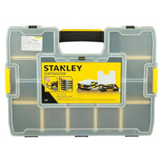 Hộp đựng linh kiện Stanley 1-94-745 Classic Sortmaster Organizer nắp trong suốt với vách ngăn tùy chỉnh