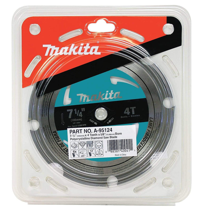 Lưỡi cưa PCD chuyên dụng cắt tấm xi măng sợi Makita A-95124 đường kính từ 185mm - 305mm