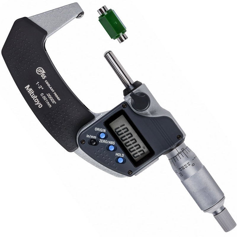 Panme điện tử Mitutoyo Series 395 - Tube Micrometers, Đo độ thành ống và bề mặt cong. Tiếp điểm đo cong-cong