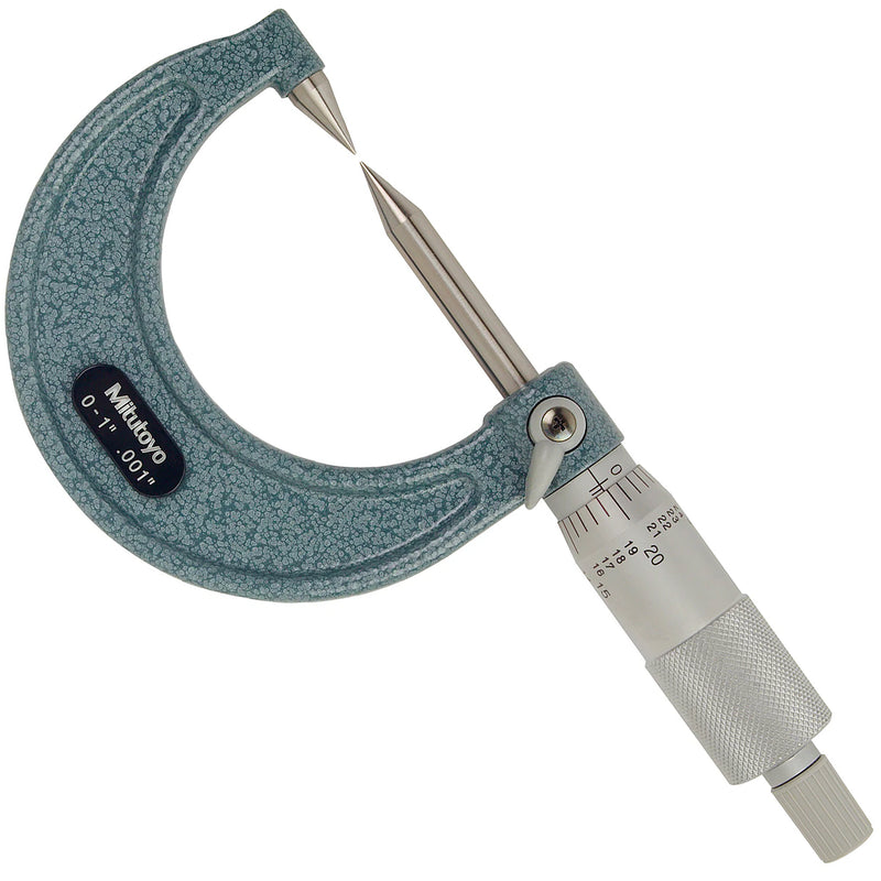 Panme Mitutoyo Series 112 - Point Micrometers, đầu đo nhọn